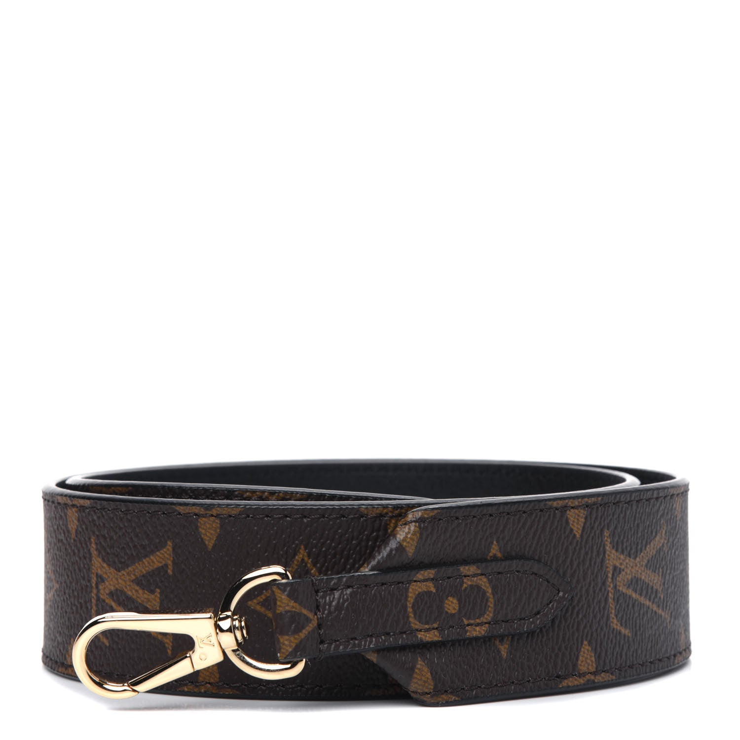Louis Vuitton Monogram Bandouliere Shoulder Strap Black 1 of 3