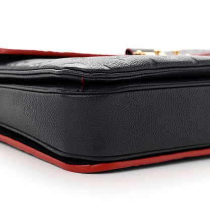 Louis Vuitton Empreinte Pochette Metis Marine Rouge 8 of 10
