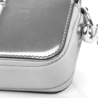 Marc Jacobs Metallic Calfskin Gen Z Snapshot Camera Bag Silver 10 of 10