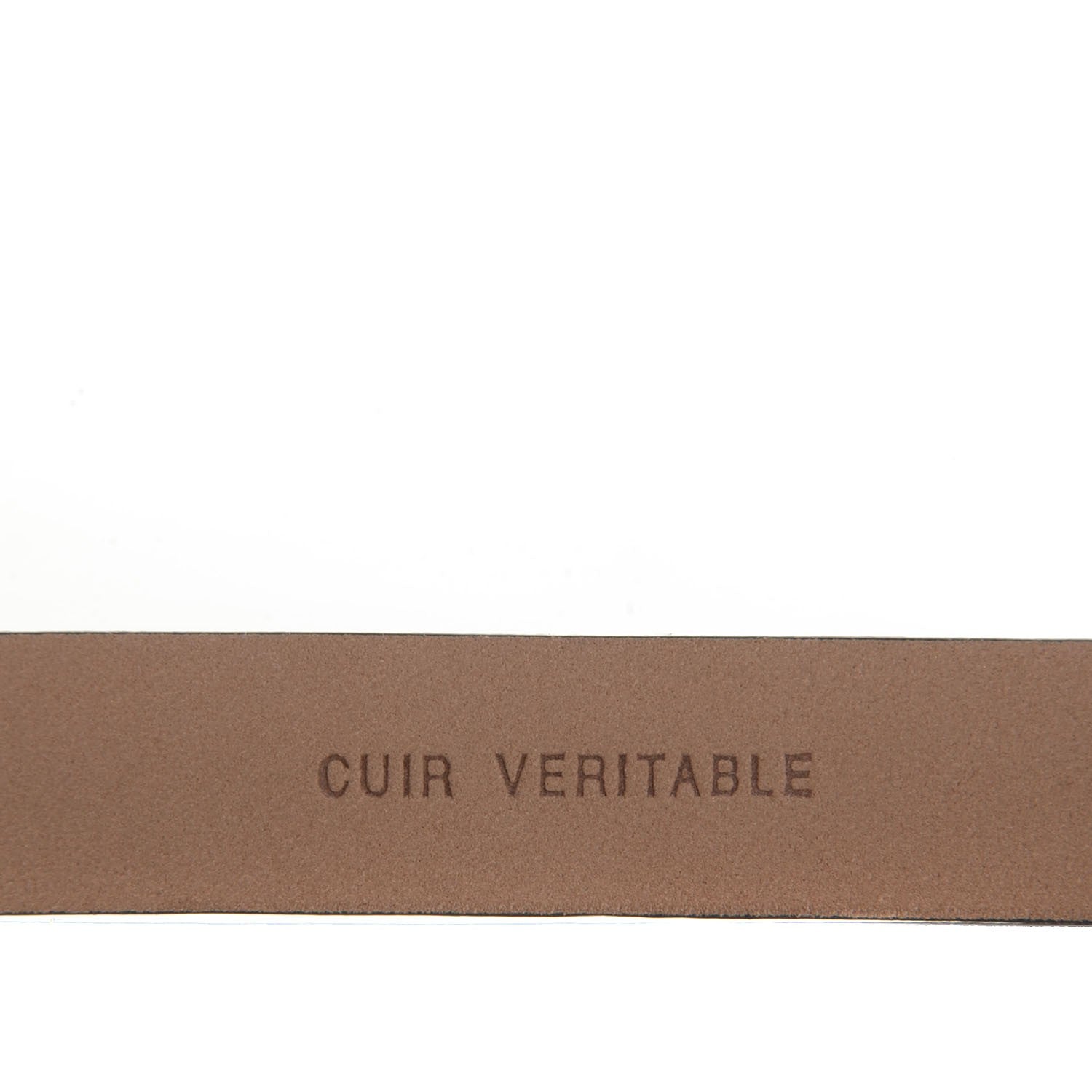 Chanel Calfskin CC Logo Skinny Belt 80 32 Navy Blue 6 of 6