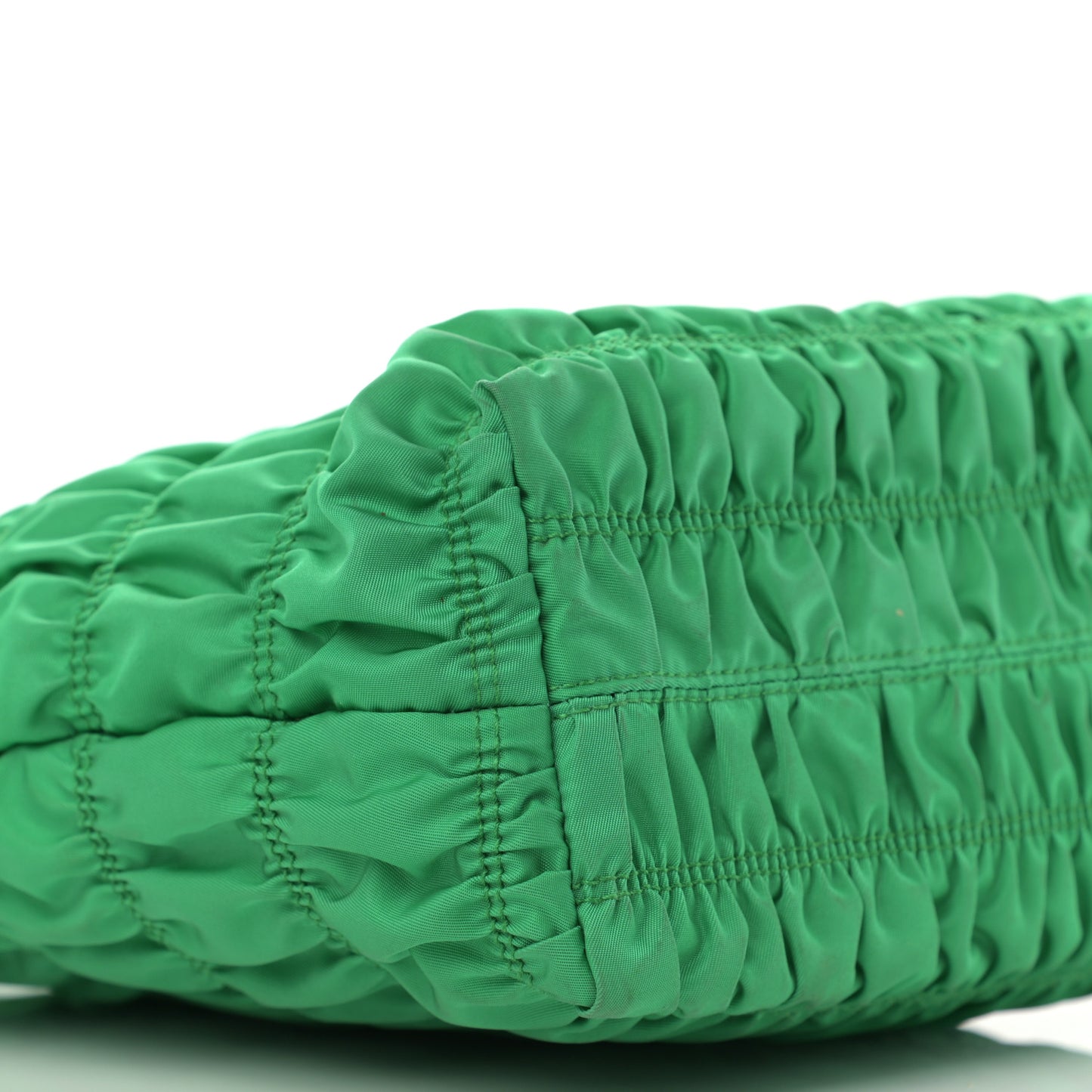 Tessuto Nylon Gaufre Tote Menta