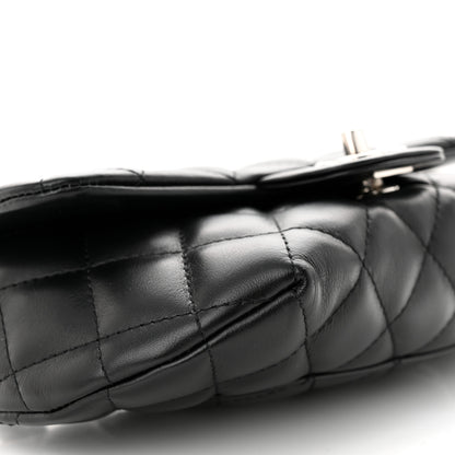 Chanel Calfskin Quilted CC Uniform Flap Belt Bag Black 6 of 11