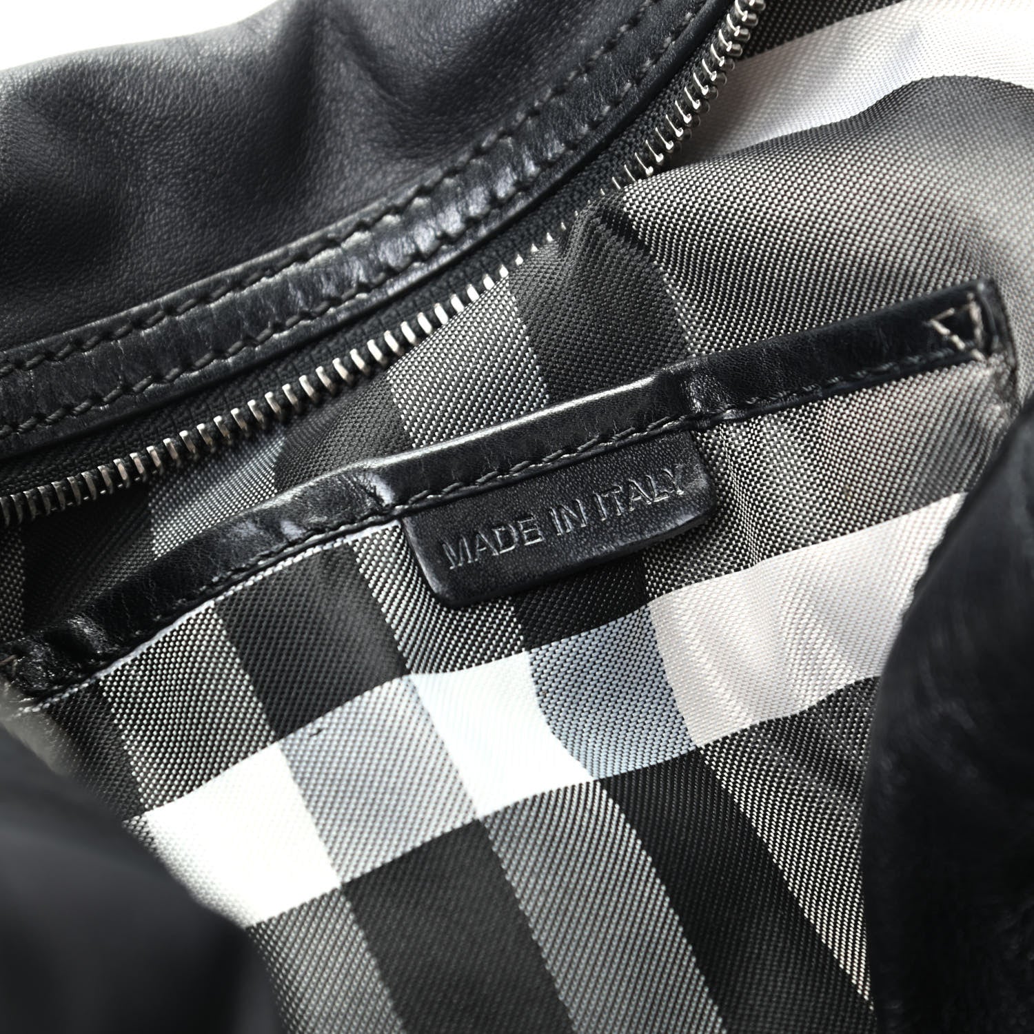 Burberry Lambskin Studded Medium Edenham Satchel Black 9 of 10