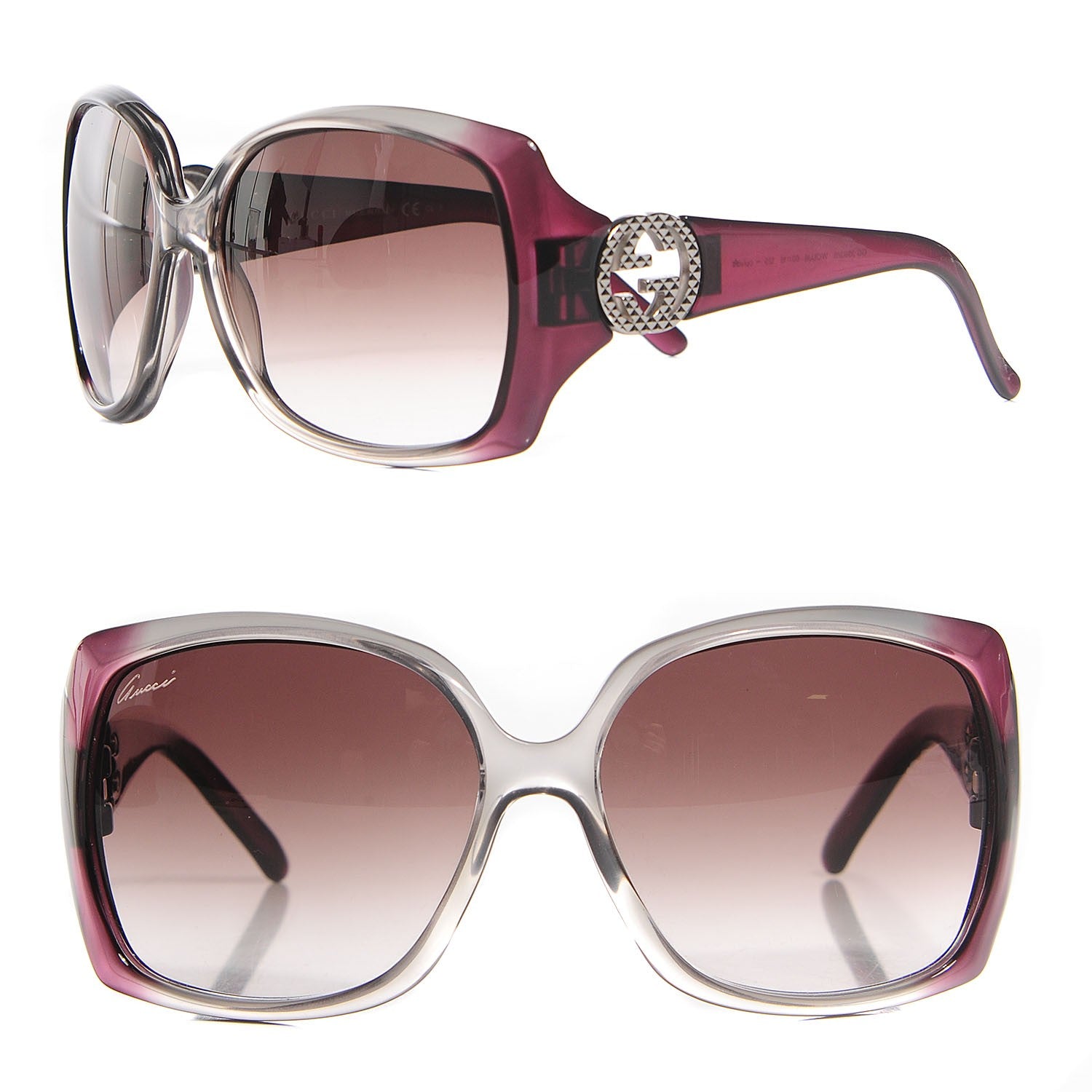 Gucci GG Sunglasses 3503/S Purple 1 of 7