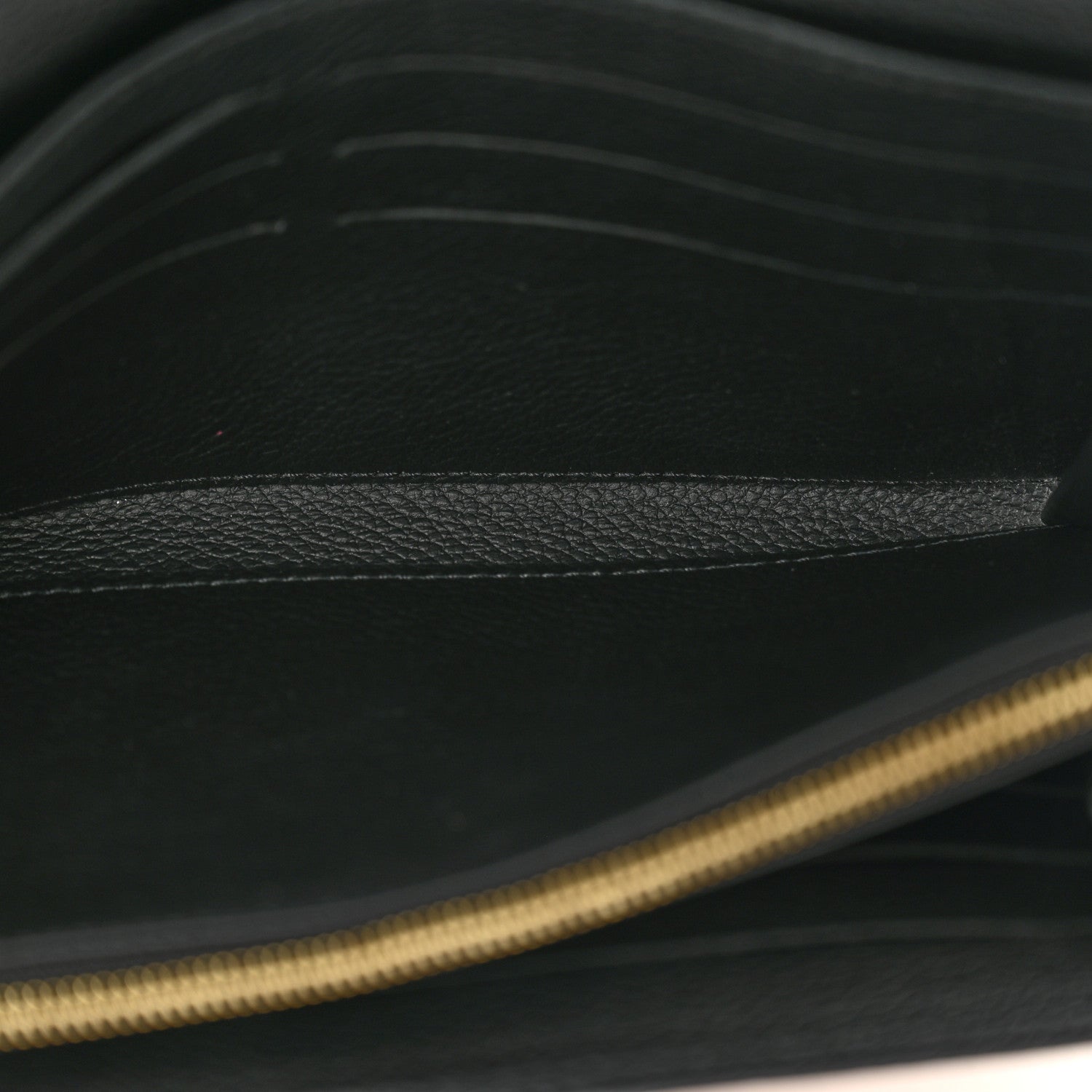 Louis Vuitton Empreinte Monogram Giant Crafty Sarah Wallet Creme Black 5 of 10