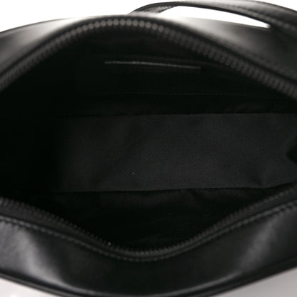 Saint Laurent Calfskin Matelasse Monogram Lou Camera Bag Black 5 of 9