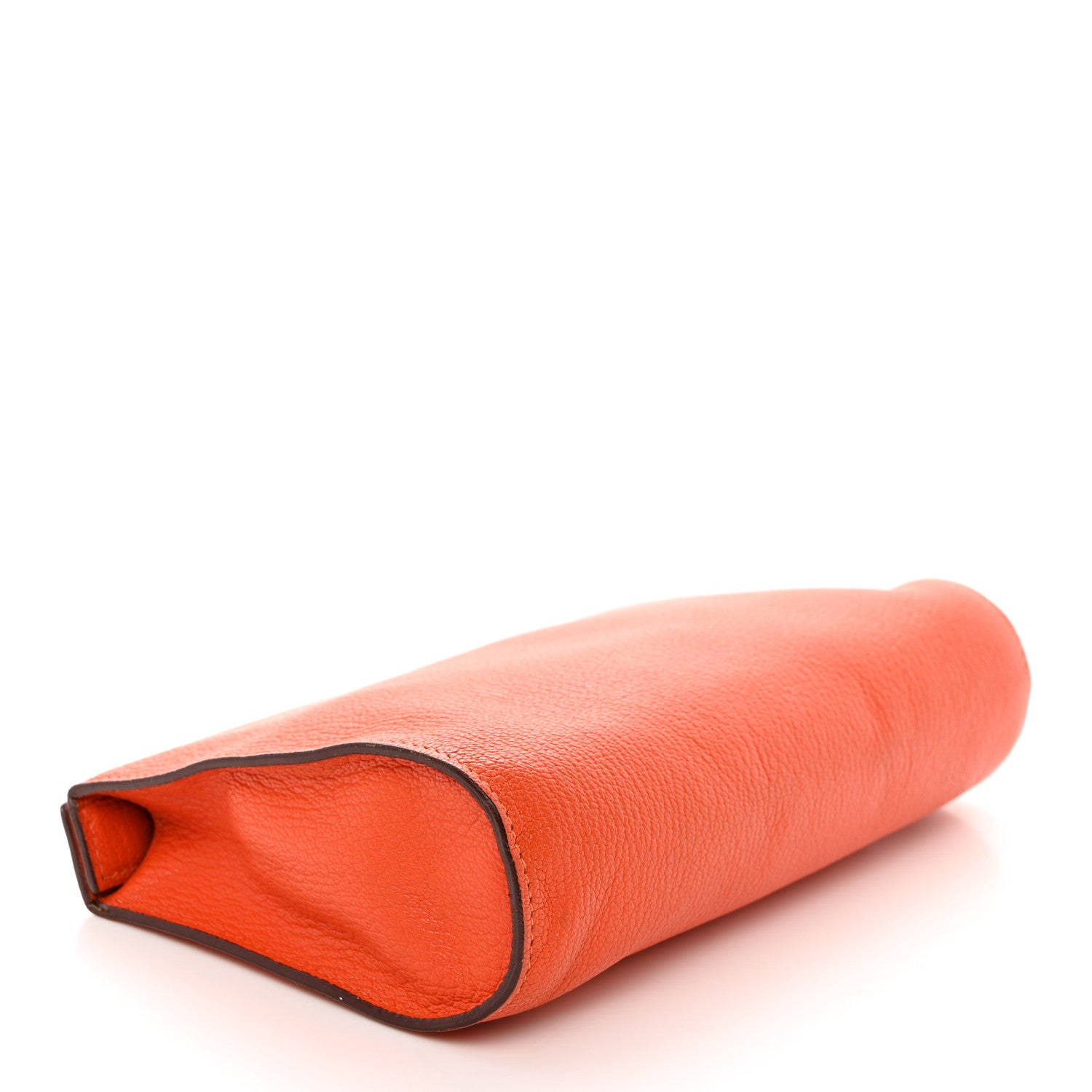 Hermes Chevre Mysore Karo GM Orange 4 of 9