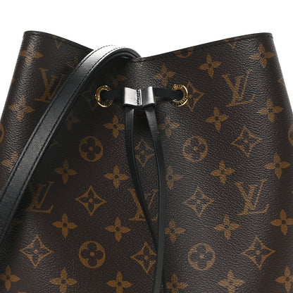 Louis Vuitton Monogram Neonoe MM Black 7 of 9
