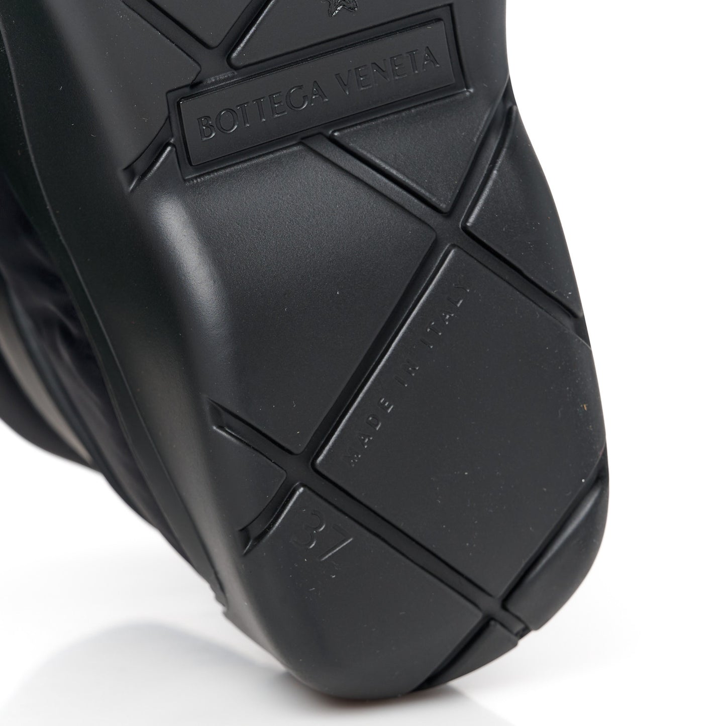 Technical Fabric Rubber Puddle Bomber Boots 37 Black Grass