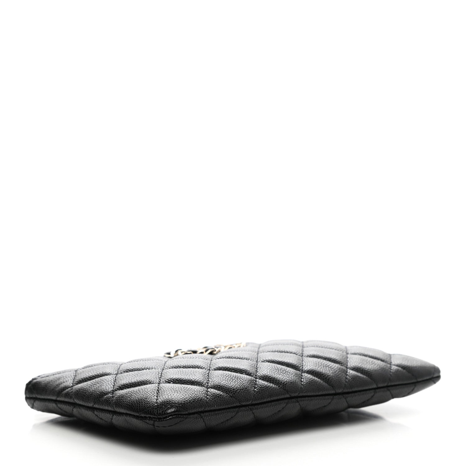 Chanel Caviar Quilted Small French New Wave CC Pouch Black 4 of 8