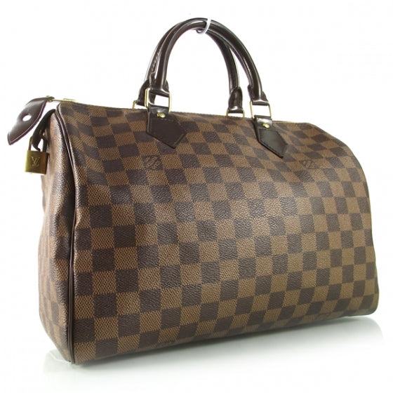 Louis Vuitton Damier Ebene Speedy 30 3 of 10