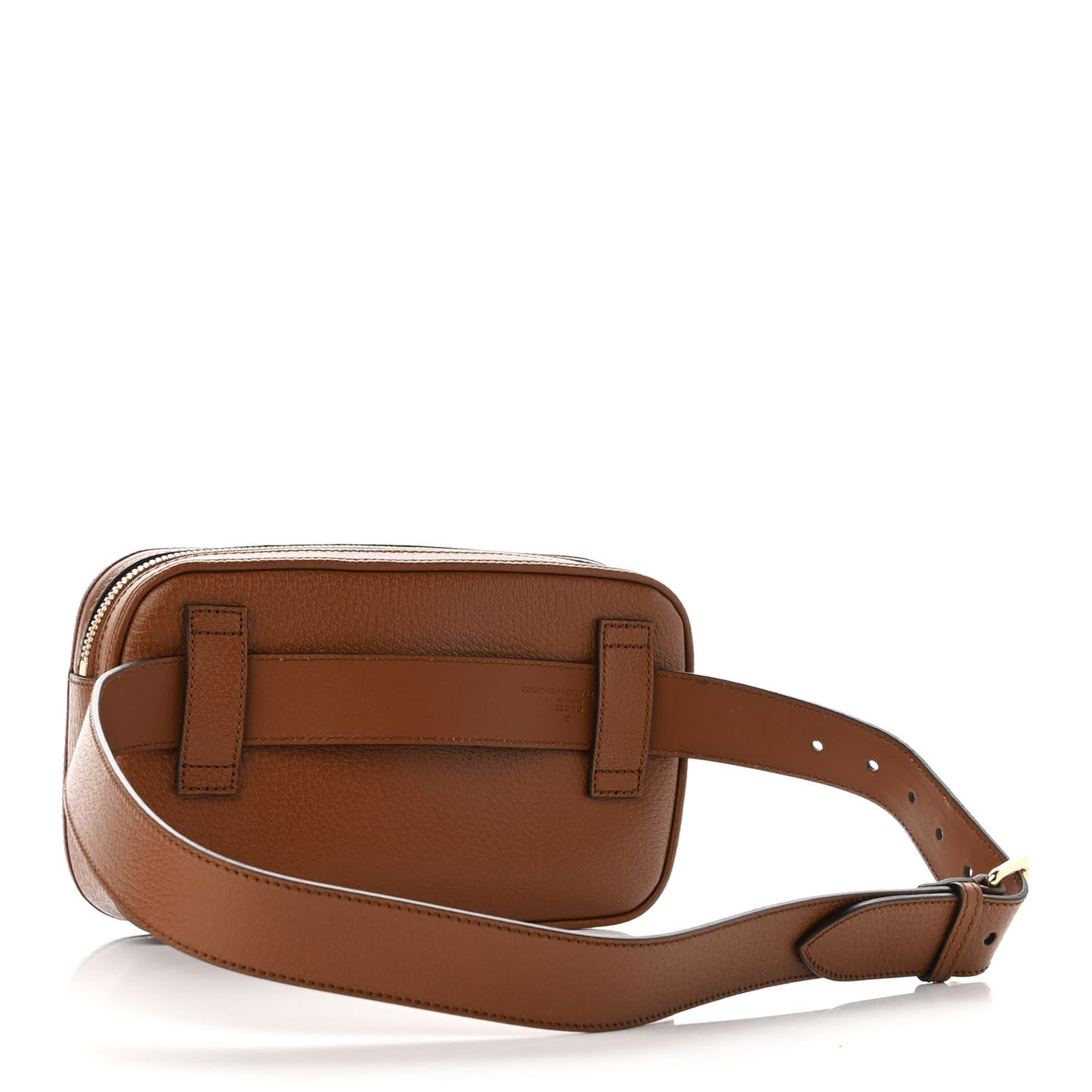 Calfskin Jacquard Souvenir Belt Bag Black Tan