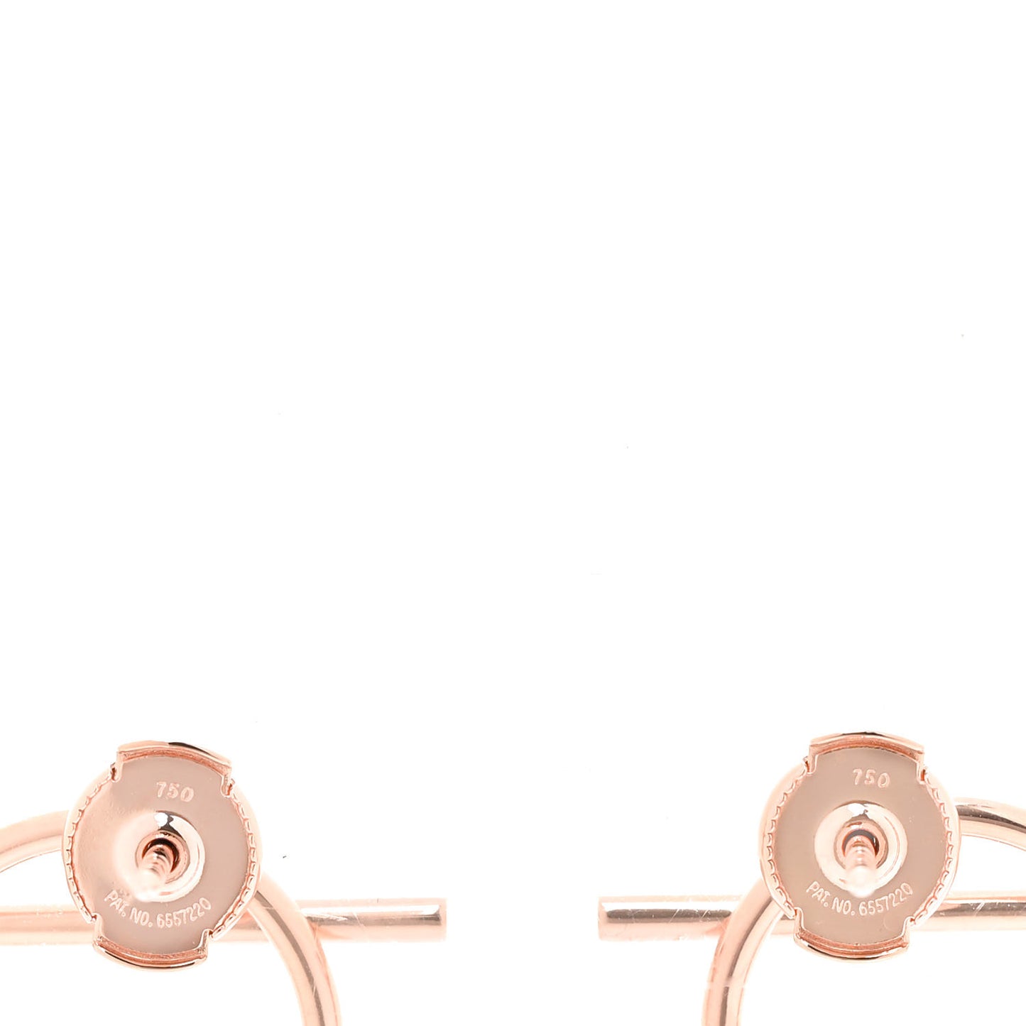 18K Rose Gold MM Echappee Earrings