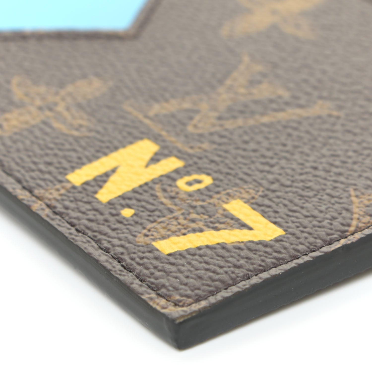 Louis Vuitton Monogram Vintage Calfskin Trunk L'œil Coin Card Holder 9 of 10