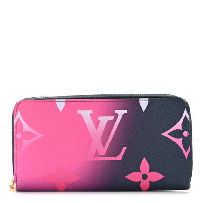 Louis Vuitton Monogram Giant Spring In The City Zippy Wallet Midnight Fuchsia 1 of 10