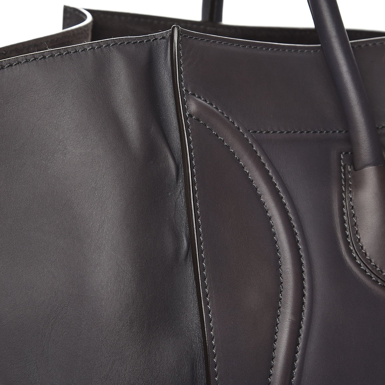 Celine Natural Calfskin Large Phantom Luggage Grey 10 of 10