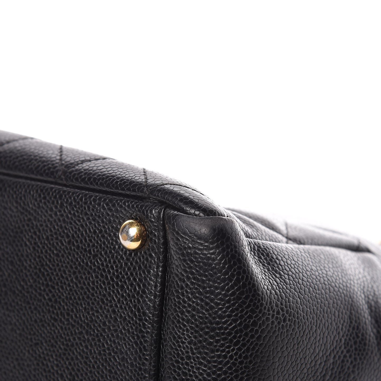 Caviar Quilted Petit Timeless Tote PTT Black