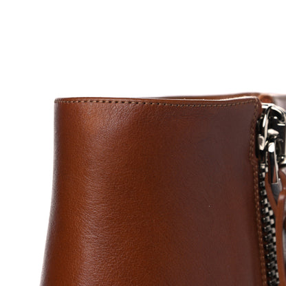 Christian Louboutin Calfskin Ziptotal 85 Booties 40.5 Cuoio 13 of 15