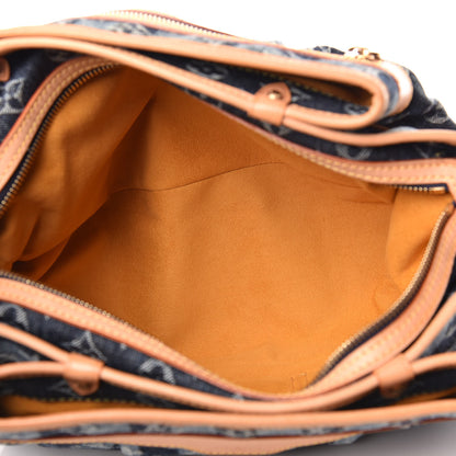 Louis Vuitton Denim Raye Porte Epaule MM 6 of 13