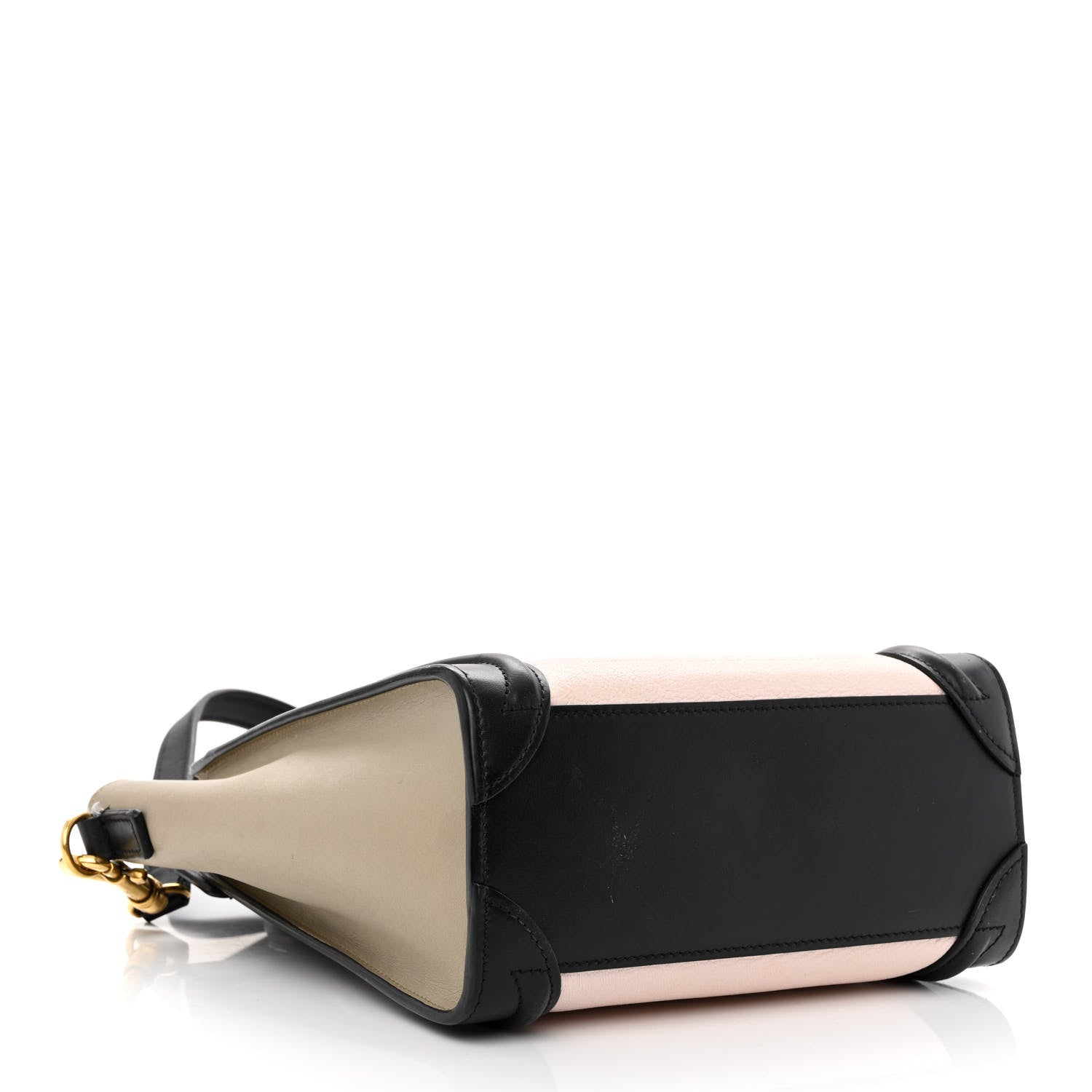 Celine Smooth Drummed Calfskin Nano Tri-Color Luggage Light Rose 4 of 13