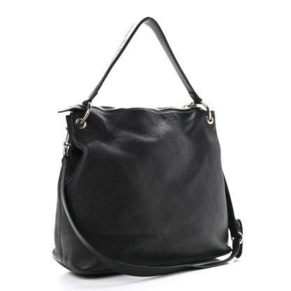 Gucci Pebbled Calfskin Large Soho Hobo Black 3 of 22