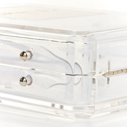 Chanel Transluscent Plexiglass Perfume Bottle Clutch 8 of 9