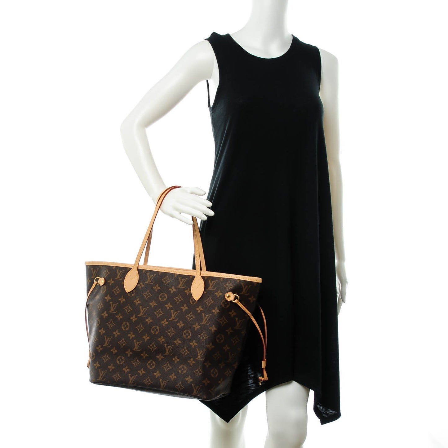 Monogram Neverfull MM Pivoine