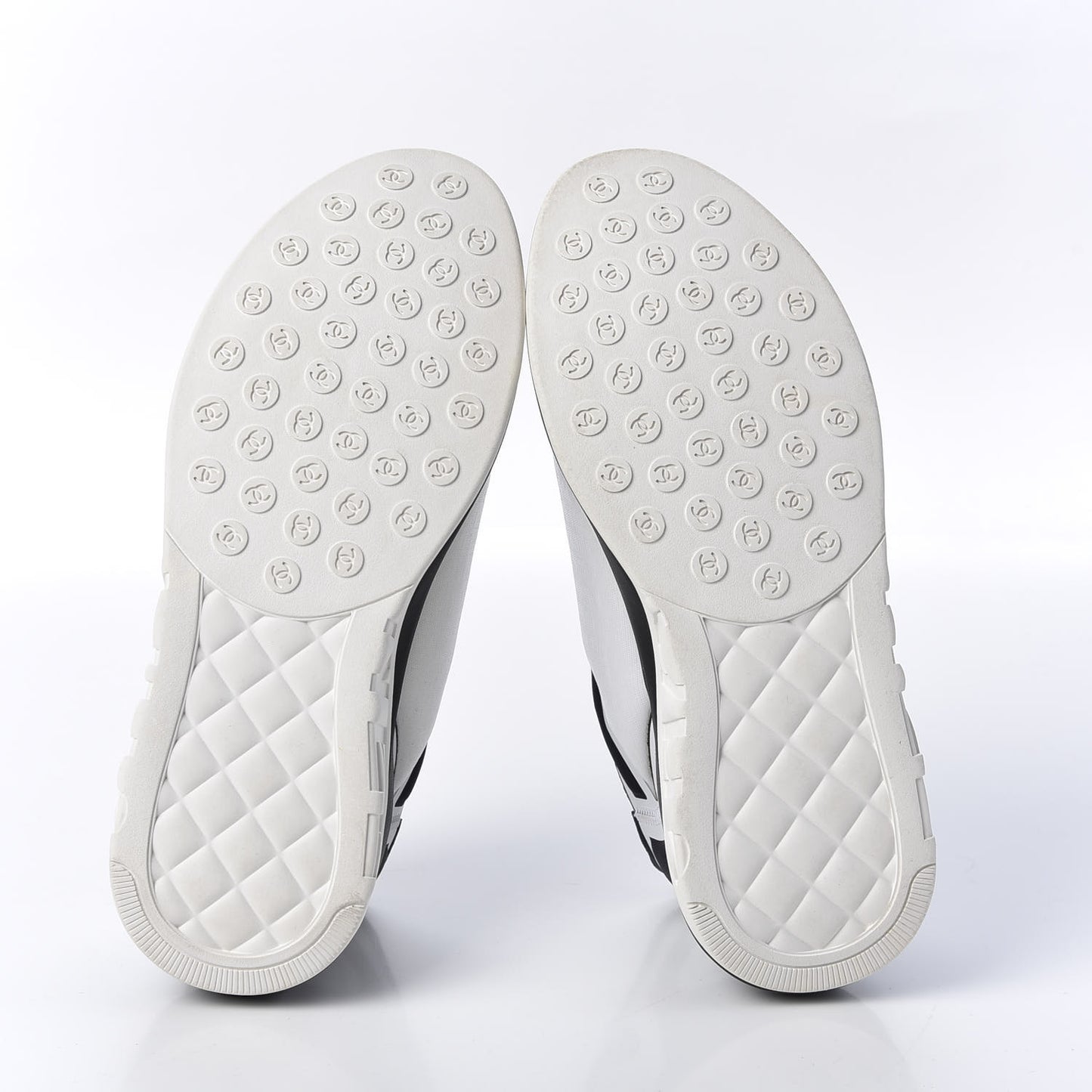 Lycra Womens CC Sneakers 40 White Black