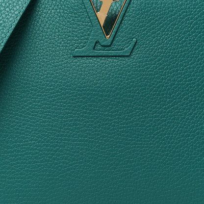 Louis Vuitton Taurillon Capucines BB Emerald 7 of 9