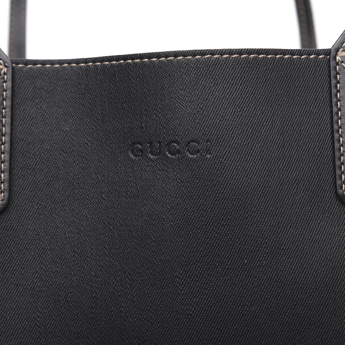 GG Supreme Monogram Small Reversible Tote Dark Brown