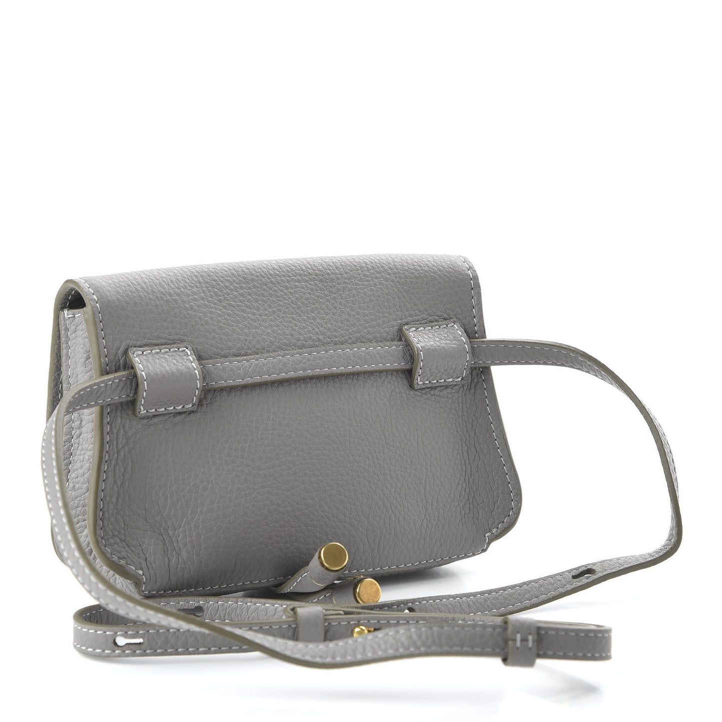 Calfskin Marcie Convertible Belt Bag Cashmere Grey