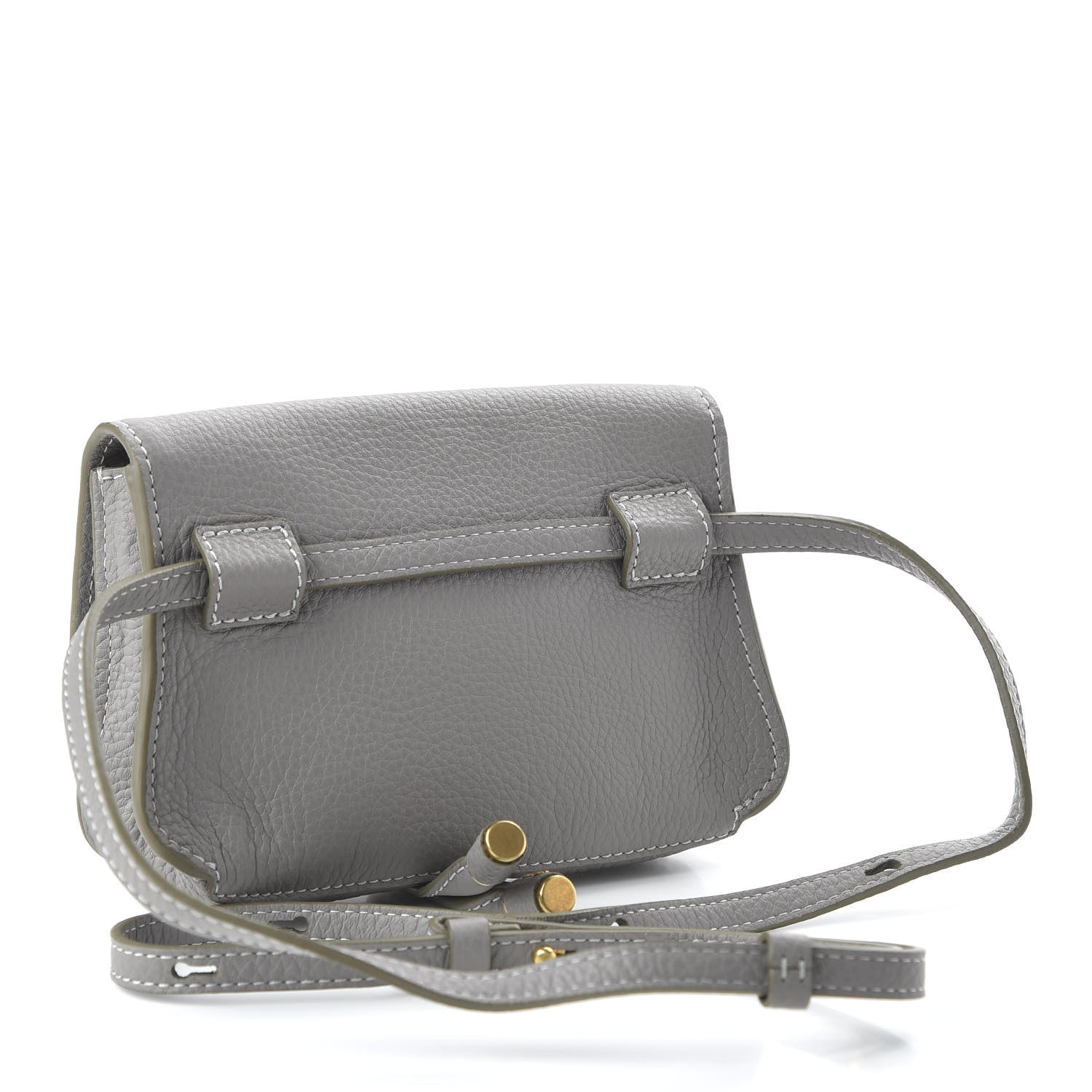 Chloe Calfskin Marcie Convertible Belt Bag Cashmere Grey 3 of 9