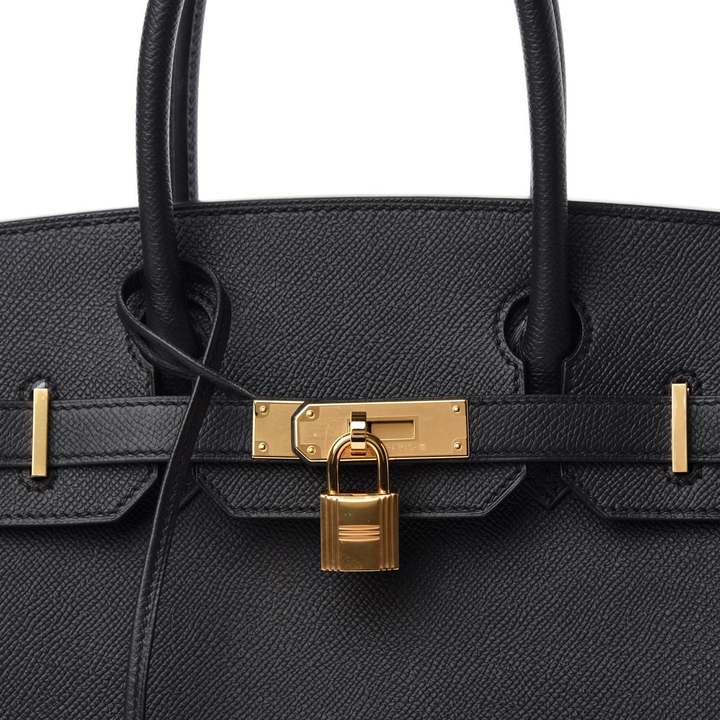 Epsom Birkin 30 Black