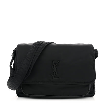 Saint Laurent Nylon Niki Messenger Black 1 of 12