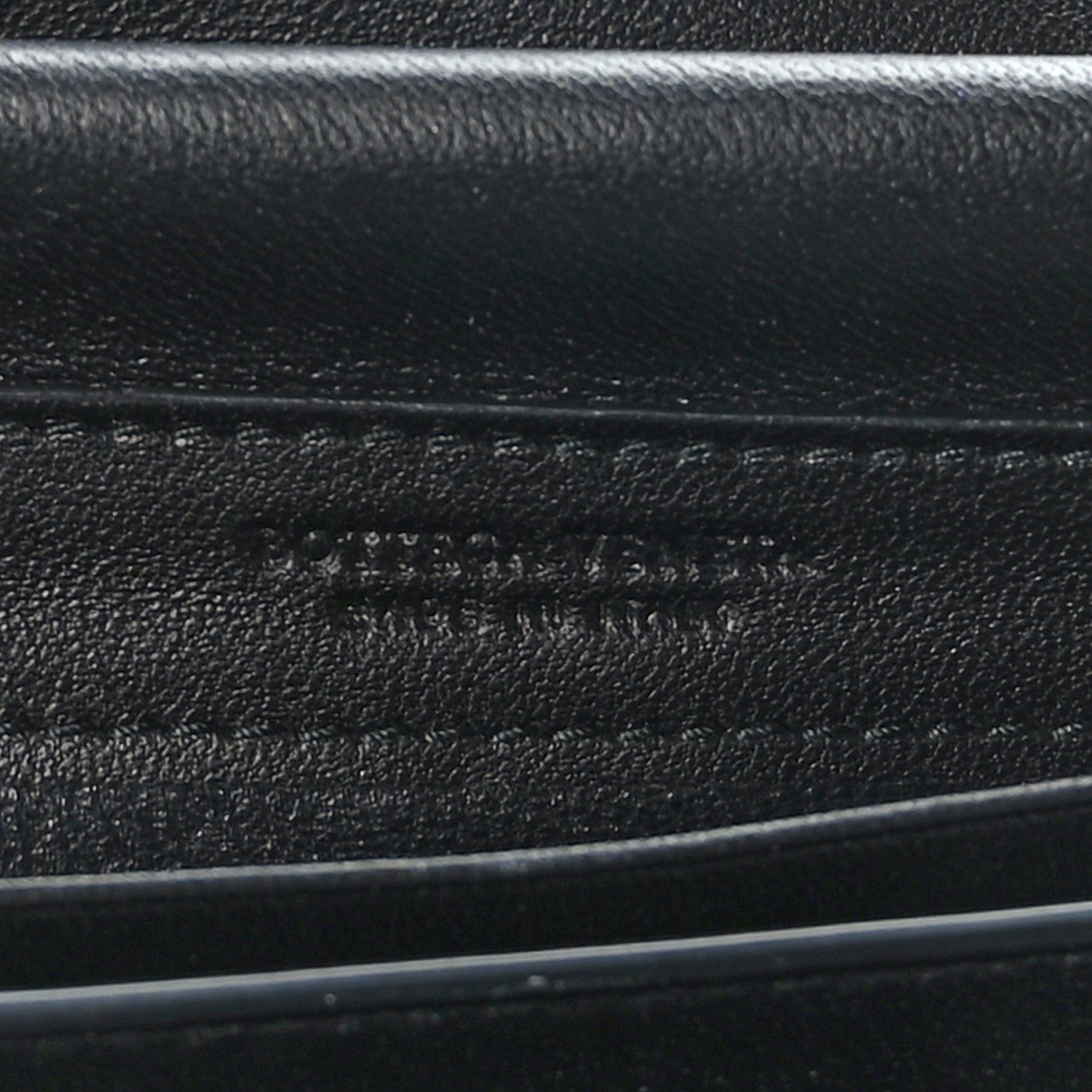 Bottega Veneta Nappa Intrecciato Continental Wallet on Chain Black 6 of 10