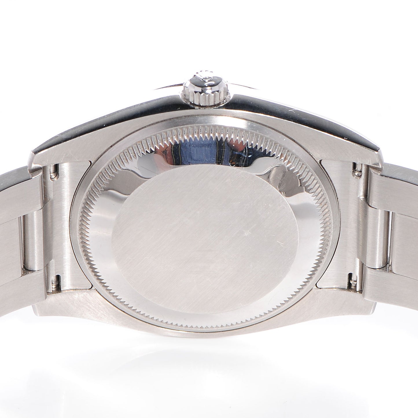 Stainless Steel 34mm Air King Watch White Roman 114200