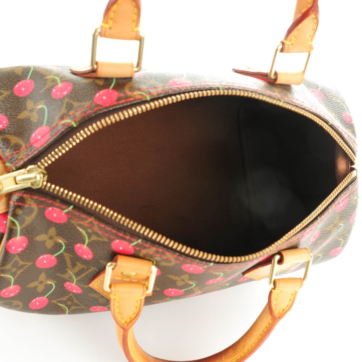 Louis Vuitton Monogram Cerises Speedy 25 5 of 8