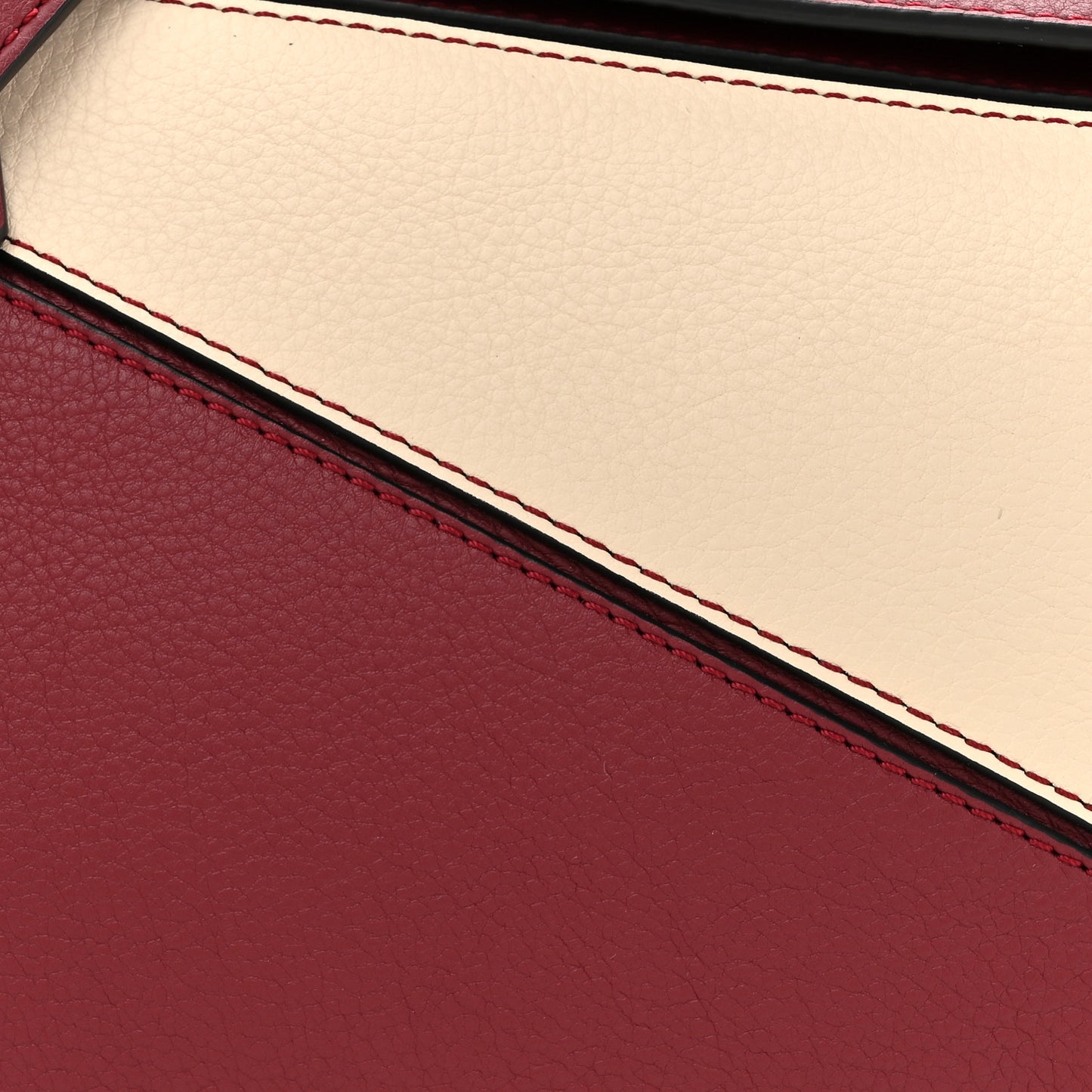 Calfskin Medium Puzzle Bag Wine Garnet