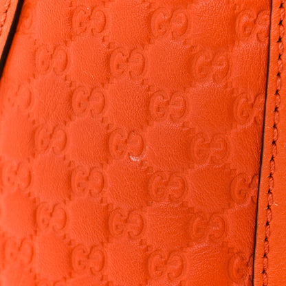 Gucci Microguccissima Mini Dome Bag Sun Orange 11 of 13
