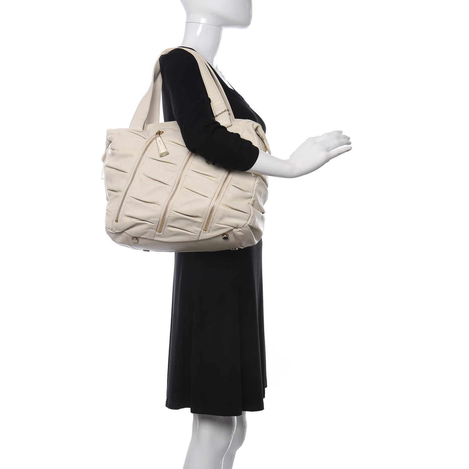 Christian Louboutin Calfskin Medium Pillow Softy Satchel 2 of 8