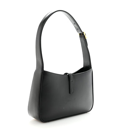 Saint Laurent Smooth Calfskin Le 5 A 7 Hobo Black 3 of 9