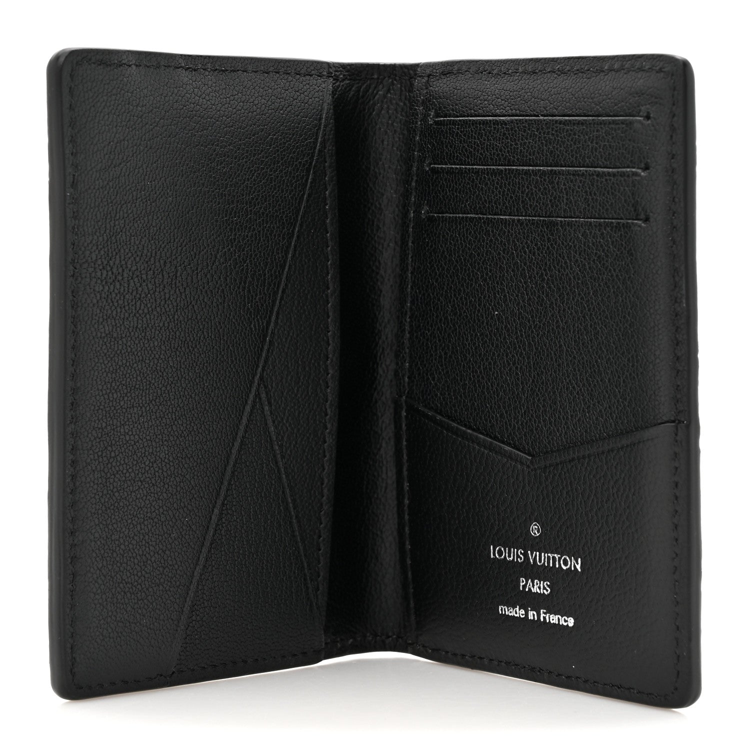 Louis Vuitton Ostrich Crocodile Pocket Organizer Black 5 of 7