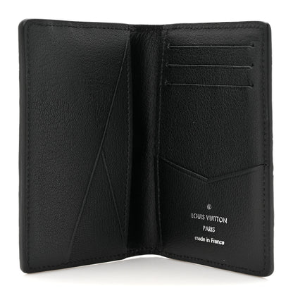 Louis Vuitton Ostrich Crocodile Pocket Organizer Black 5 of 7