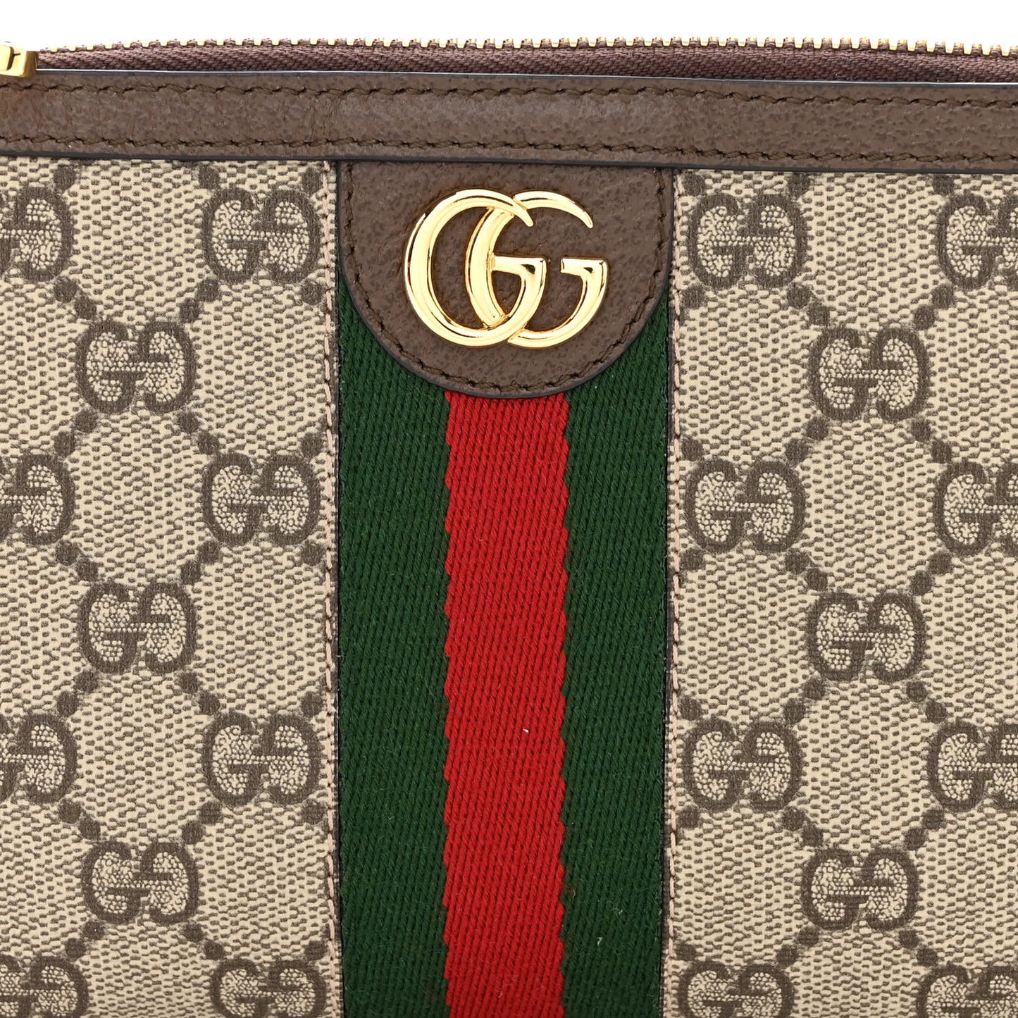 GG Supreme Monogram Web Ophidia Utility Belt Bag 75 30 Beige Ebony New Acero