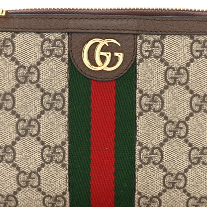 Gucci GG Supreme Monogram Web Ophidia Utility Belt Bag 75 30 Beige Ebony New Acero 11 of 14