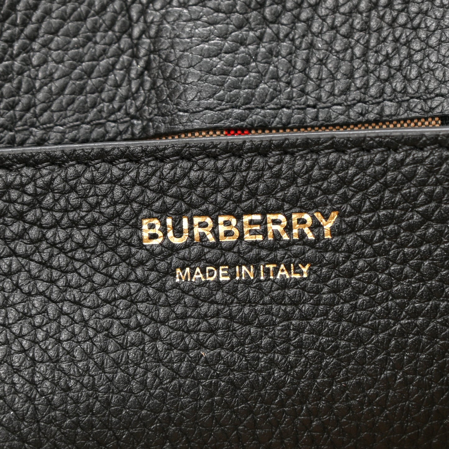 Grainy Calfskin Vintage Check Note Crossbody Bag Black