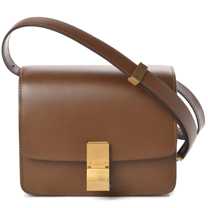 Celine Box Calfskin Small Classic Box Flap Bag Camel 1 of 10
