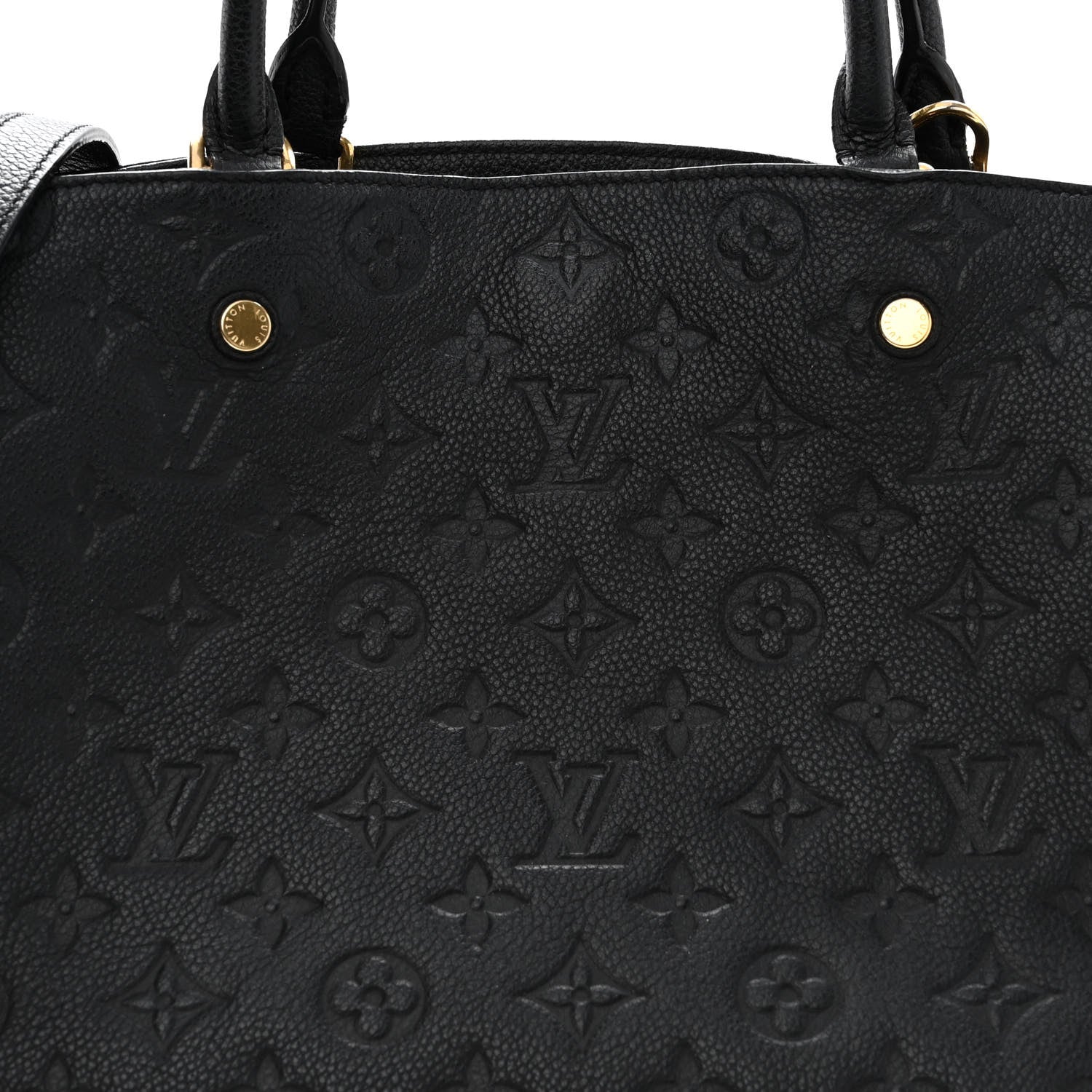 Louis Vuitton Empreinte Montaigne MM Black 7 of 9