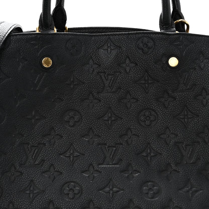 Louis Vuitton Empreinte Montaigne MM Black 7 of 9