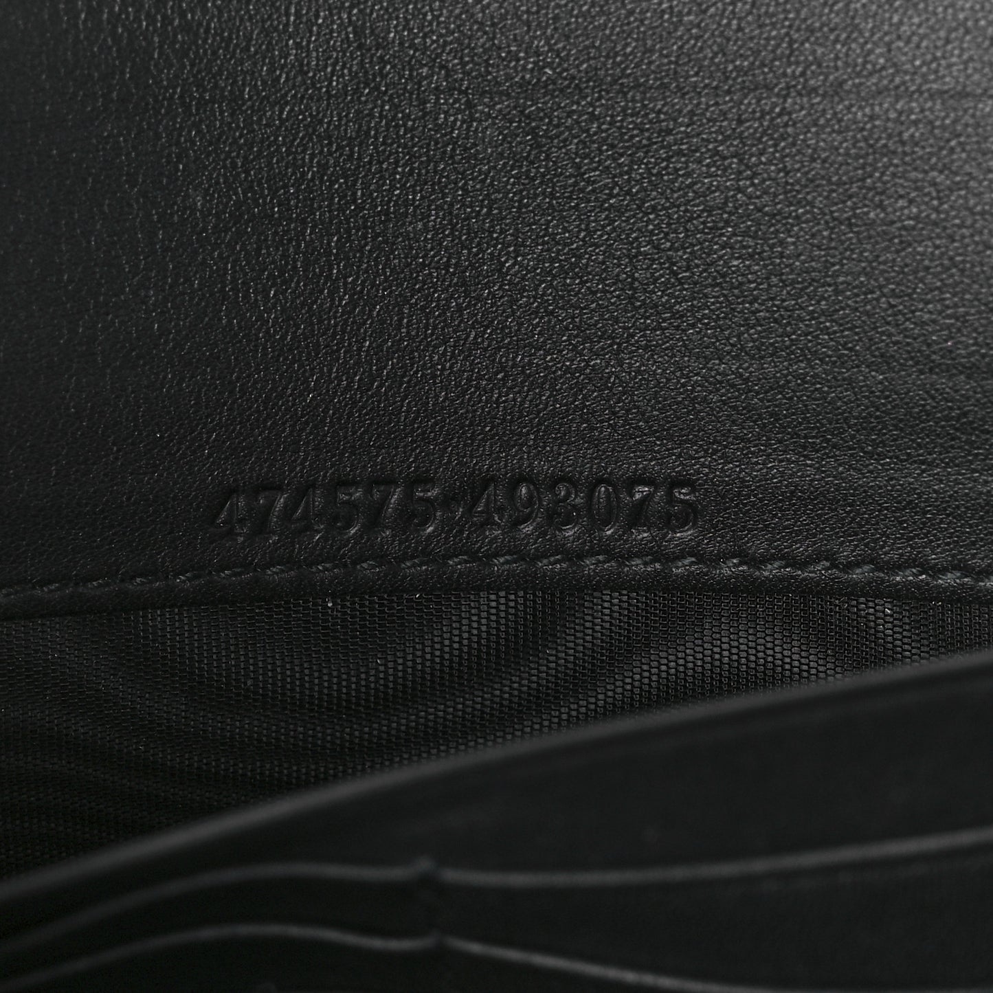 Velvet Matelasse GG Marmont Chain Wallet Black